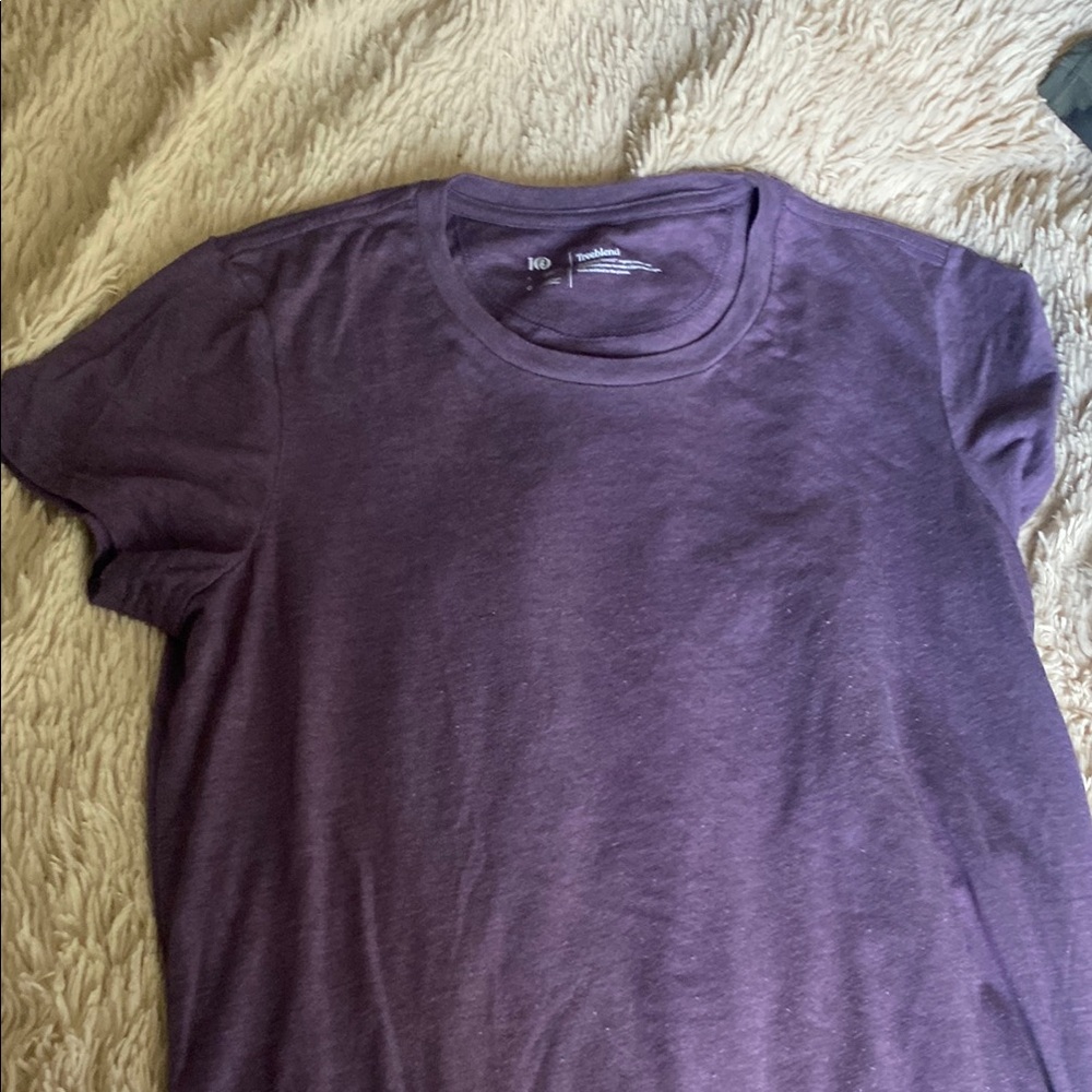 Tentree Treeblend Purple Tee